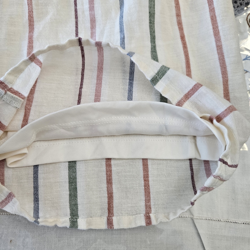 American Eagle Outfitters Striped Jumpsuit - White with Multicolor Stripes - Picture 5 of 10